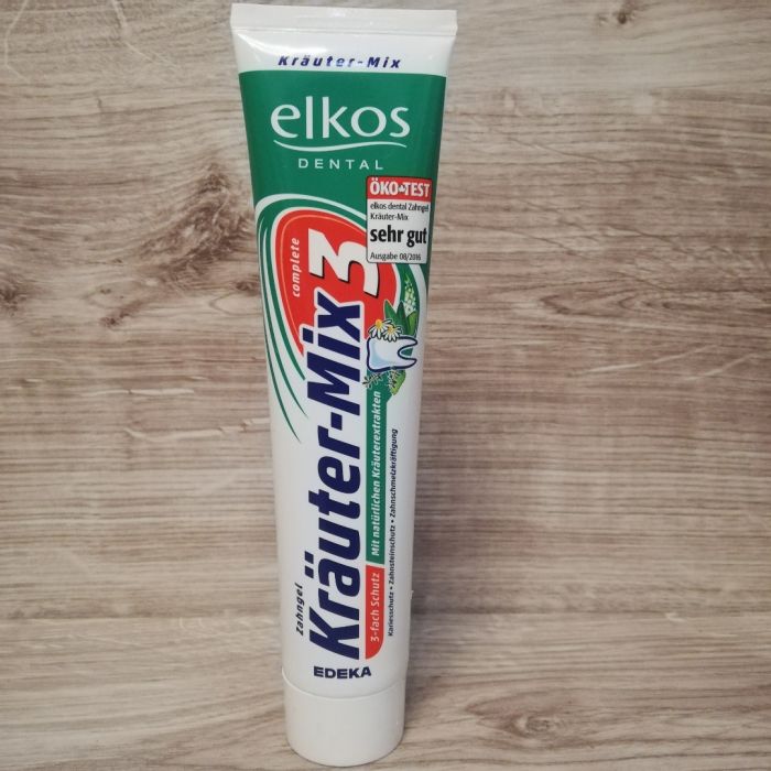 Зубна паста Elkos Krauter-Mix3 125ml