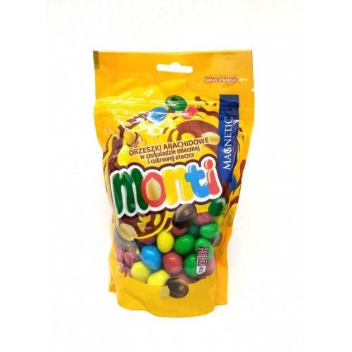 Шоколадне драже MONTI з арахісом усередині 240 г