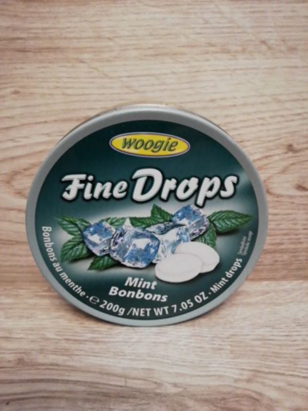 Льодяники Fine Drops Mint Bonbons (м'ята) 200 г