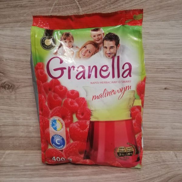 Гранульований чай з ароматом малини Granella 400 гр (Польща)