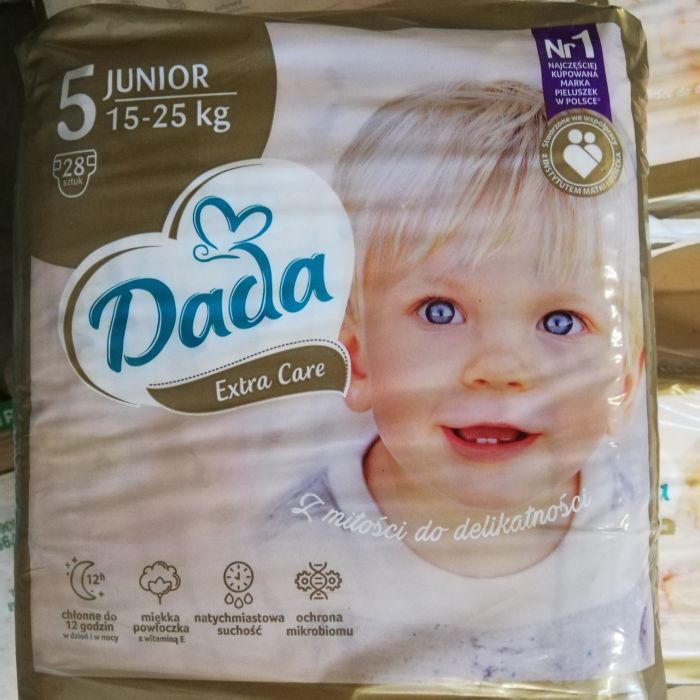 Підгузки Dada Extra Care 5 Junior (15-25 кг), 28 шт.