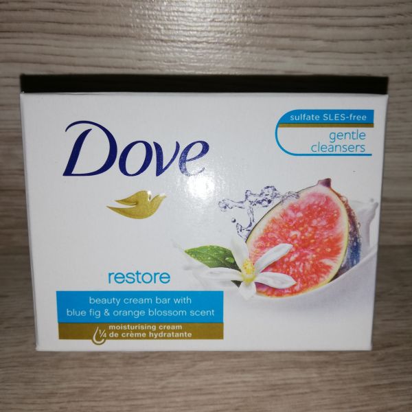 Крем-мило Dove свіжість із нотками інжиру та квітки апельсинового дерева, 100 г