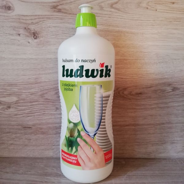 Бальзам для миття посуду з олією жожоба, 900 мл, Ludwik Jojoba Oil Людвик