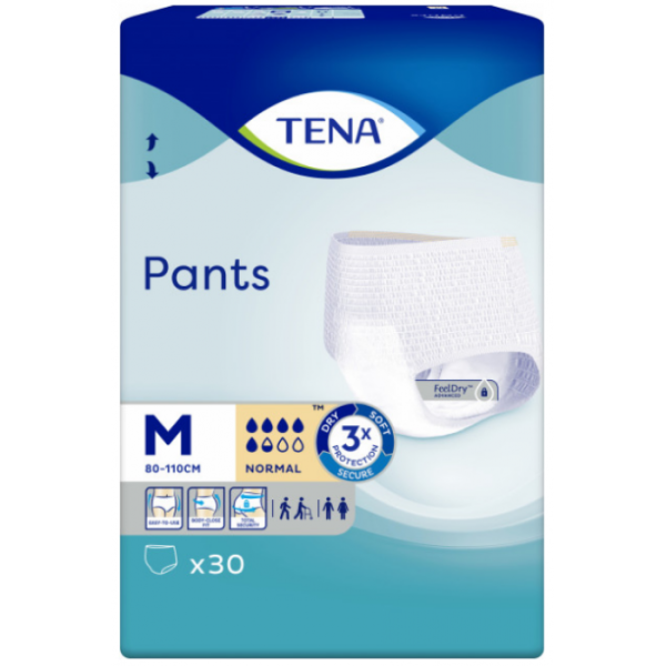 Підгузки-трусики для дорослих Tena Pants розмір M, 30 шт.
