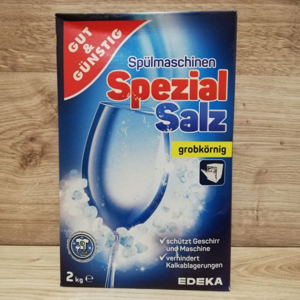 Сіль для посудомийних машин 2 кг Gut&Gunstig Spezial Salz