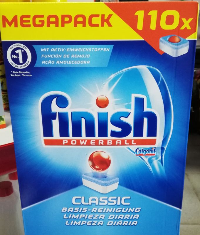 Таблетки для посудомийних машин Finish Powerball Classic 110 шт. фініш-класик.