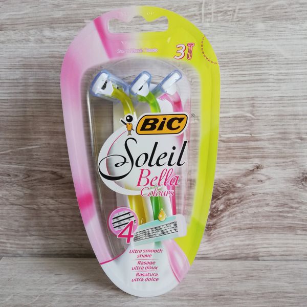 Набір бритв без змінних картриджів BIC Soleil Bella Colours 3 шт.