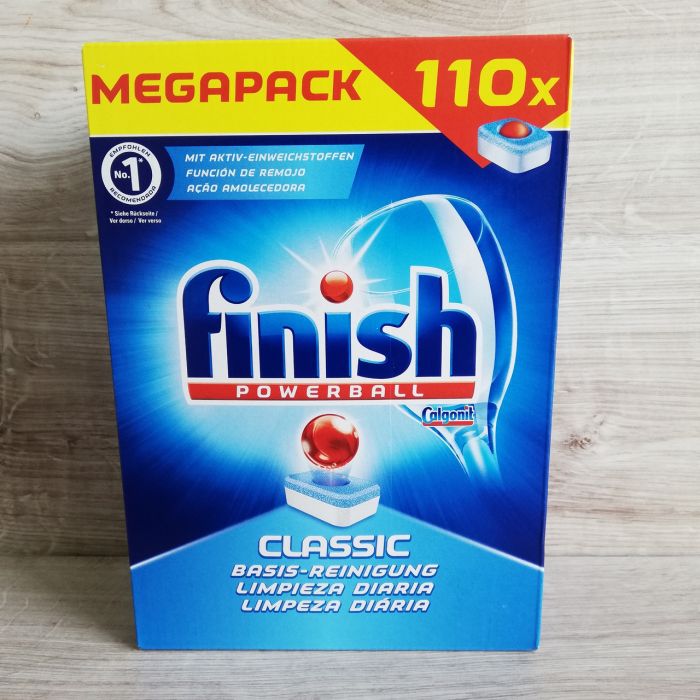Таблетки для посудомийних машин Finish Powerball Classic 110 шт. фініш-класик.