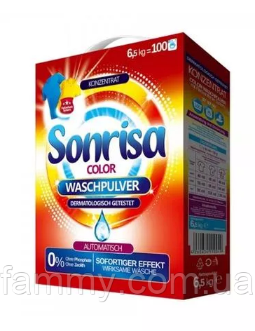 Порошок для прання Sonrisa Color 6.5kg