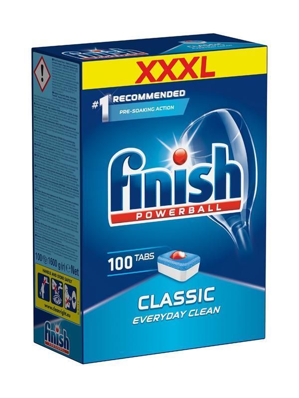 Таблетки для посудомийної машини Finish Classic Mega Pack, 100 шт.