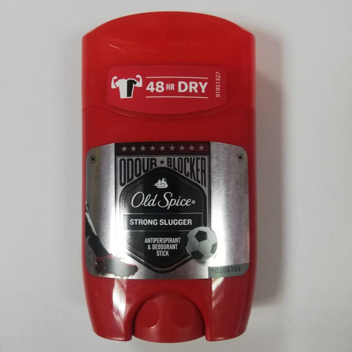 Твердий дезодорант-антиперспірант Old Spice Strong Slugger, 50 мл