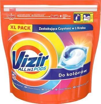 Гелеві капсули Vizir Go Pods Touch колор 45 шт.