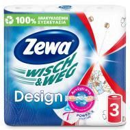 Паперові рушники Zewa Wisch Weg двошарові 3 шт.