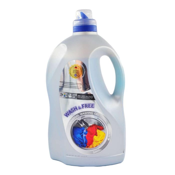 Гель для прання WASH&FREE універсальний 5 л