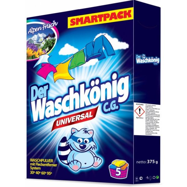 Пральний порошок Waschkönig Universal Smartpack 375 г