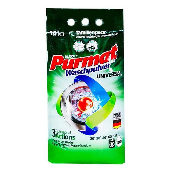 Пральний порошок Purmat Universal для всіх типів білизни, 10 кг (100 прань)