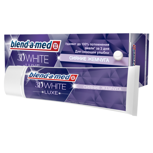Зубна паста Blend-a-med 3D White Luxe Сяйво Перли 75 мл
