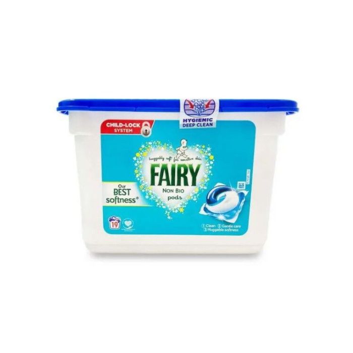 Капсули для прання Fairy Non bio 19 шт.