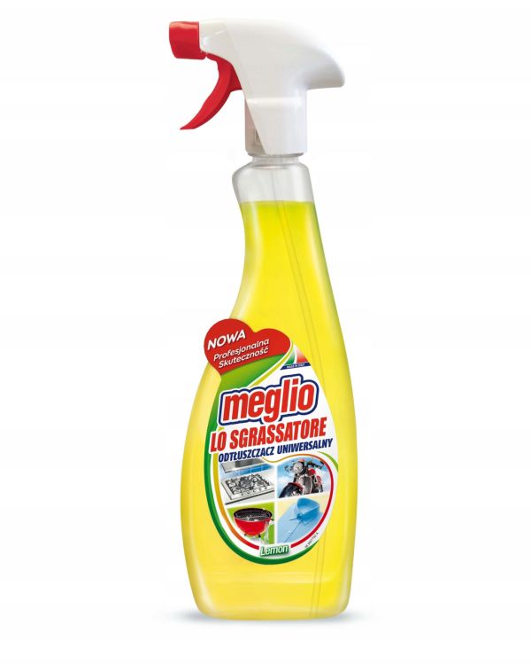 MEGLIO SGRASSATORE LEMON SPRAY 750ML ОБЕЗЖИРИВАТЕЛЬ