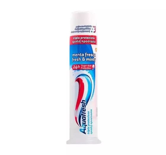 Зубна паста Aquafresh Fresh Minty з дозатором 100мл