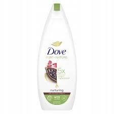 Крем-гель для душу Dove Nature з какао-паста та гібіскусом, 600 мл