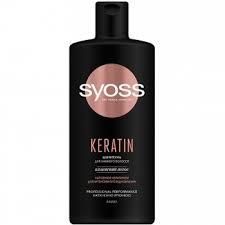 Шампунь SYOSS Keratin з блакитним Лотосом для ламкого волосся 440 мл