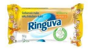 Господарське мило Ringuva 72% для прання дитячих речей 150 г