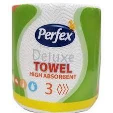 Паперовий рушник Perfex Deluxe Towel 3 шари 1 рулон 150 аркушів
