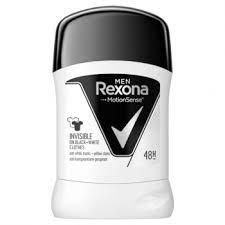 Антиперспірант стик Rexona Men Invisible on Вlack + White 50 МЛ