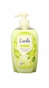 Рідке мило Linda Oliwka 500 мл. з дозатором