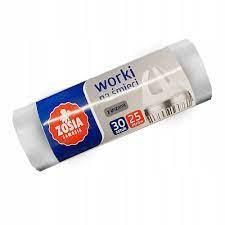 Пакети для сміття ZOSIA з ручками 25л 30шт/уп