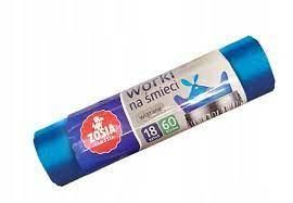 Пакети для сміття ZOSIA  60 л 18 шт/уп