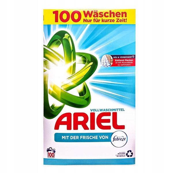 ARIEL УНІВЕРСАЛЬНИЙ СТИРАЛЬНИЙ ПОРОШОК 6,5 КГ