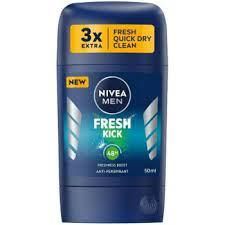Дезодорант-стік чоловічий Nivea Fresh Kick 50 мл