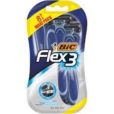 Набір бритв без змінних катриджів BIC Flex 3 ( 8 шт\уп )