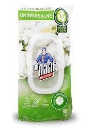 Вологі серветки для збирання Mr Magic 80 шт.  запахи в асортименті