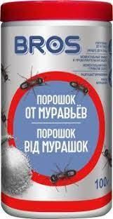 Інсектицидний засіб Bros Порошок від мурах 100 г
