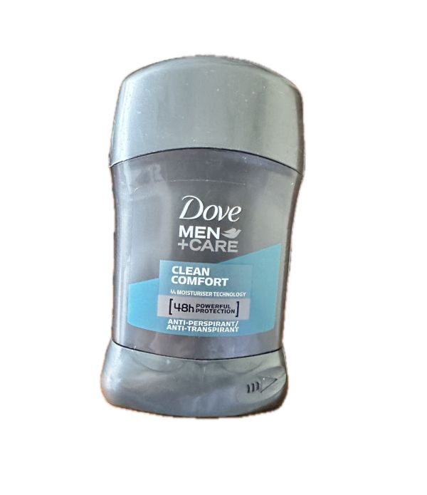 Дезодорант Dove стик MEN Clean Comfort 50 мл антиперспірант