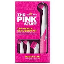 Щітка для прибирання The Pink Stuff Scrubber Kit, 4 насадки