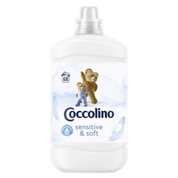 Кондиціонер для білизни Coccolino Sensitive & Soft 1700 мл