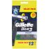 Станки бритвяні Gillette Blue SMOOTH 3, 12 шт.