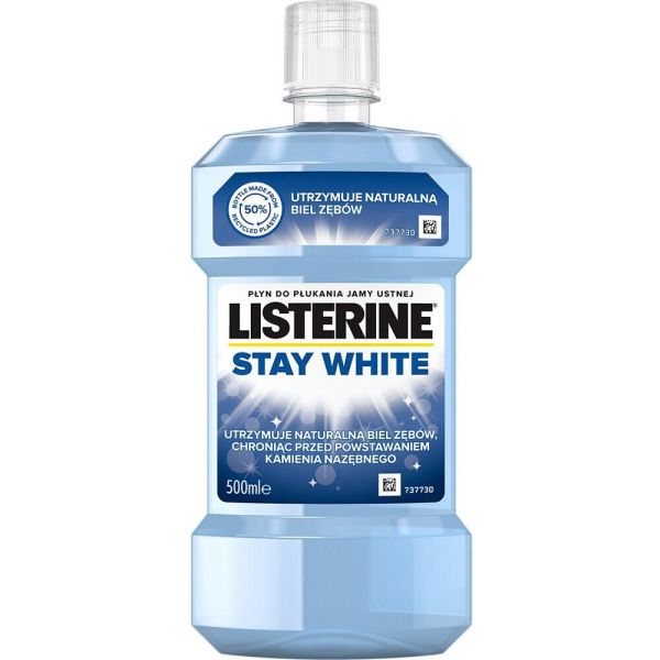 Ополіскувач для порожнини рота Listerine Stay White 500 мл
