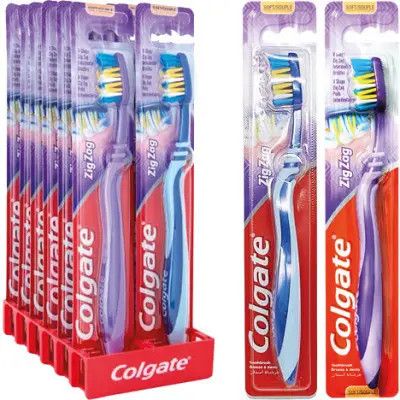 Зубна щітка Colgate Зигзаг  середньої жорсткості
