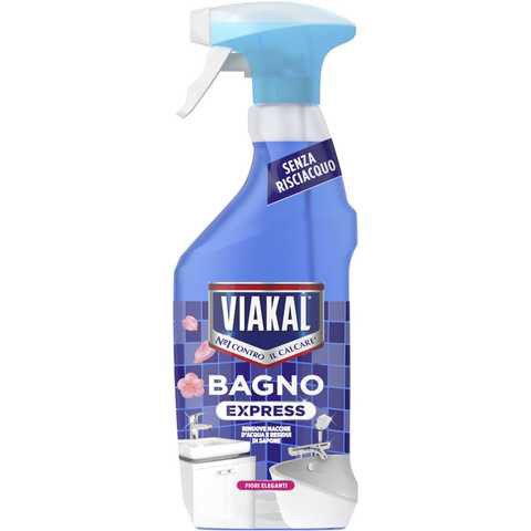 Засіб для догляду за ванною кімнатою Viakal — BAGNO EXPRESS FIORI ELEGANTI 470 ML