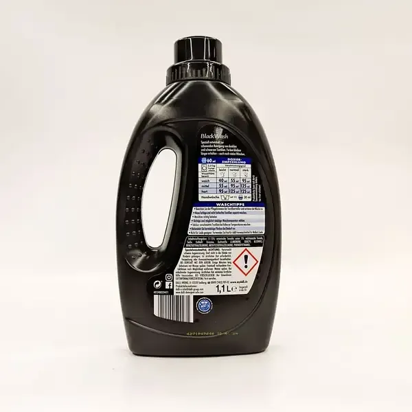 Засіб для прання рідкий гель Dalli Black Wash 1.1 л 20 циклів прання
