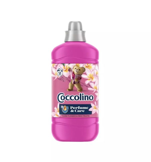 Кондиціонер для білизни Coccolino Tiare Flower & Red Fruits 51 прань 1275 мл