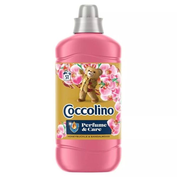 Ополіскувач для білизни Coccolino Honeysuckle Sandalwood 51 прання, 1275 мл