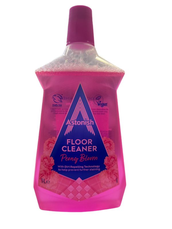 Засіб для миття підлоги Astonish Півонії 1000 мл