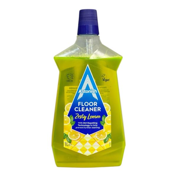 Засіб універсальний для миття підлоги Astonish Zesty Lemon Cleaner, 1000 мл
