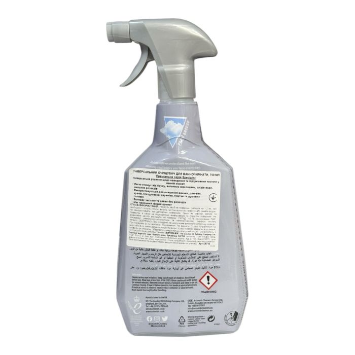 Засіб для чищення ванної кімнати Astonish Bathroom Cleaner 750ml